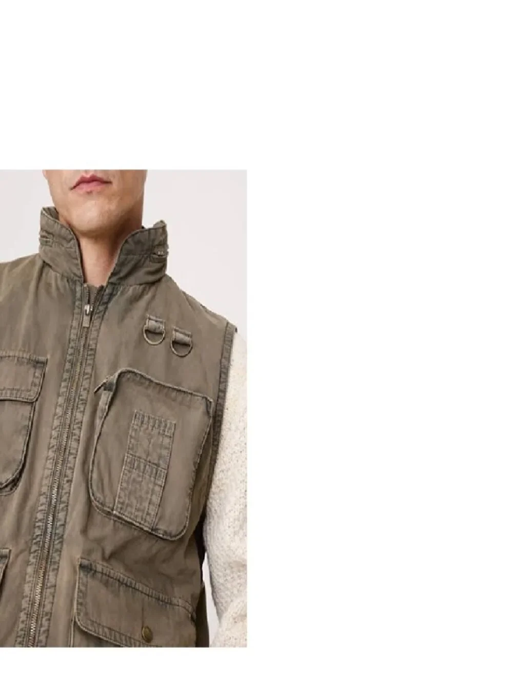 Banana Republic Man's Photojournalist Vest Sz S